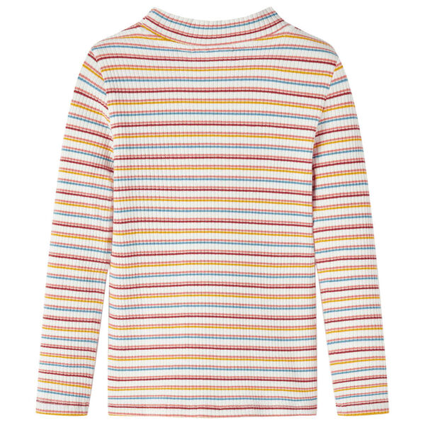 Barnabolur með Síðum Ermum Gervirúllukragi Drappaður 128