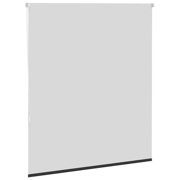 vidaXL R&uacute;llugard&iacute;nur Blackout Svartur 140x175 cm Efni Breidd 136,6 cm