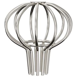 vidaXL &THORN;akrennu laufv&ouml;rn 2 pcs Silfur 50 mm Ry&eth;fr&iacute;tt St&aacute;l