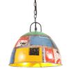 vidaXL Loftlj&oacute;s &iacute; I&eth;na&eth;arst&iacute;l 25 W Marglita&eth; Hringlaga 31 cm E27
