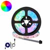 vidaXL LED strimill 2 pcs Svartur og gegnheill 950 mm Kopar og plast