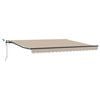 vidaXL R&uacute;&eth;ufegar me&eth; Drapplita&eth;ur 400 &times; 350 cm P&oacute;l&yacute;ester