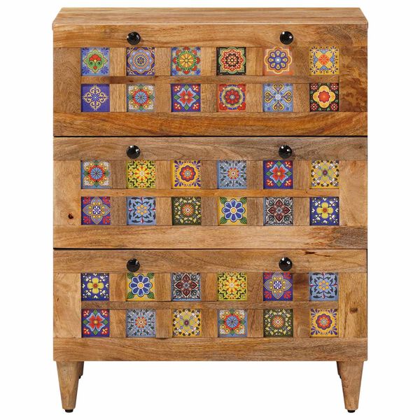 vidaXL Vi&eth;beinteyfla N&aacute;tt&uacute;rulegur 60 x 33 x 75 cm Hart mang&oacute;tr&eacute;