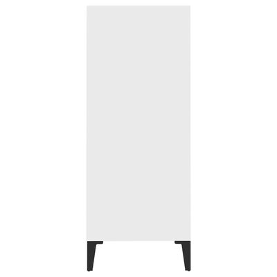 806130 vidaXL Sideboard White 57x35x90 cm Chipboard