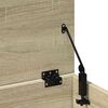vidaXL Geymslubox Sonoma Eikarlitur 102x35x35 cm Samsettur Vi&eth;ur