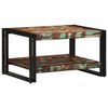 vidaXL kaffibor&eth; marglit 70x50x38 cm Solid Wood Endurunni&eth;