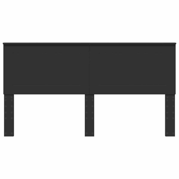 vidaXL H&ouml;f&eth;agafl Svart Eik Verkefnavi&eth;ur