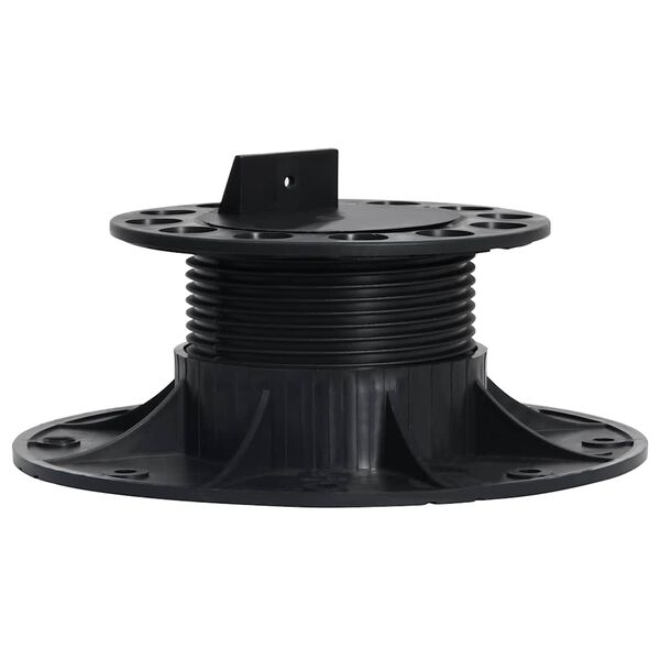 vidaXL Stillanlegar Undirst&ouml;&eth;ur fyrir Pall 10 stk. 60-88 mm