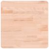 vidaXL Bor&eth;plata 40x40x4 cm Ferningur Gegnheilt Beyki