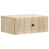 vidaXL Noat&ouml;flu sk&aacute;pur me&eth; sk&uacute;ffu Sonoma eikarlitur 49 x 34,5 x 20 cm