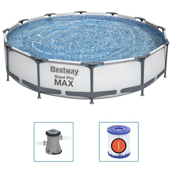 Bestway Steel Pro MAX Sundlaugarsett 366x76 cm