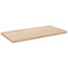vidaXL Bor&eth;plata 80x40x2,5 cm Gegnheil Fura Ferningur R&eacute;tthyrnd