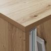 vidaXL T&iacute;marit Hillur Artisan Eik 102 x 30 x 45 cm
