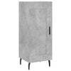 vidaXL Skenkur Steypugr&aacute;r 34,5x34x90 cm Samsettur Vi&eth;ur