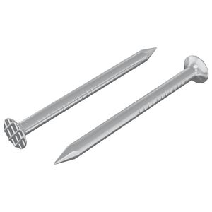 vidaXL Naglar fyrir vi&eth; 2 pcs Silfur &Oslash; 3 x 15 mm M&aacute;lmur