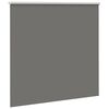 vidaXL R&uacute;llugard&iacute;nur Blackout gr&aacute;r 145x130 cm Efni Breidd 141,6 cm