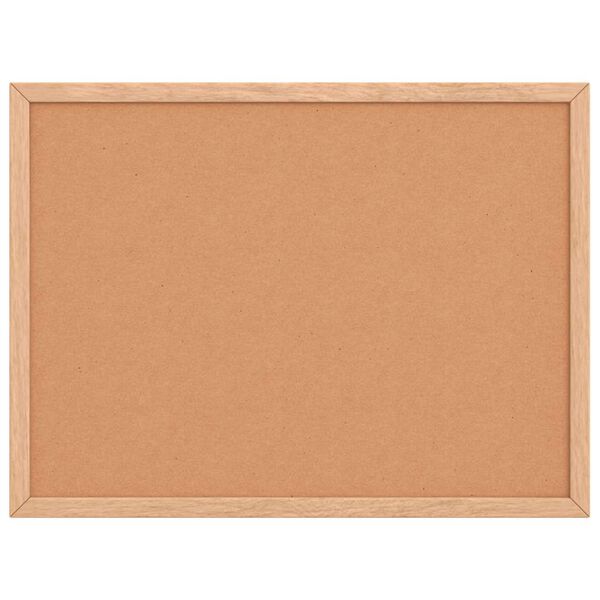 vidaXL korkplata með gegnheilum furuviðargrind 40x30 cm