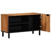 vidaXL TV einingar Hrein akas&iacute;utr&eacute; 80 x 31,5 x 46 cm Samsettur vi&eth;ur