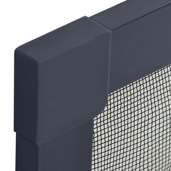 vidaXL Skord&yacute;raskermur fyrir Glugga Reykgr&aacute;r 100x120 cm