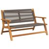 vidaXL Gar&eth;sm&iacute;&eth;ar Gr&aacute;r 122 x 76 x 73 cm Hrein akas&iacute;utr&eacute;