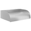 vidaXL Foss me&eth; LED-lj&oacute;sum 45x34x14 cm Ry&eth;fr&iacute;tt St&aacute;l 304
