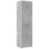 vidaXL H&aacute;r Sk&aacute;pur Steypugr&aacute;r 50x42,5x185 cm Samsettur Vi&eth;ur