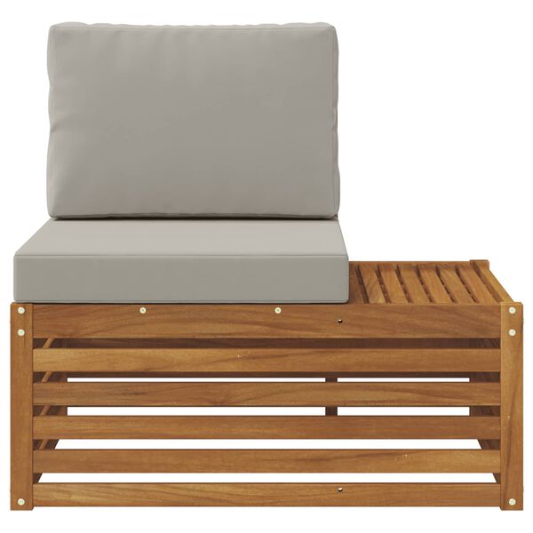 vidaXL &Uacute;tiv&ouml;ru enda s&oacute;fi N&aacute;tt&uacute;rulegur 91 x 63 x 73 cm Hrein akas&iacute;utr&eacute;