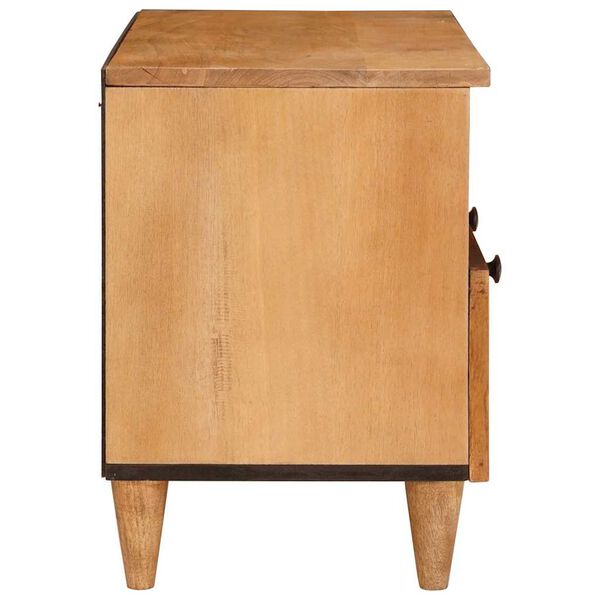 vidaXL TV einingar Létt brúnt 70 x 33 x 46 cm Samsettur viður