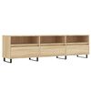 vidaXL Sj&oacute;nvarpssk&aacute;pur Sonoma Eik 150x30x44,5 cm Samsettur Vi&eth;ur