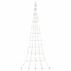 vidaXL LED j&oacute;latr&eacute; me&eth; jar&eth;sp&yacute;tum me&eth; 276 LED Marglitur 511 cm metal