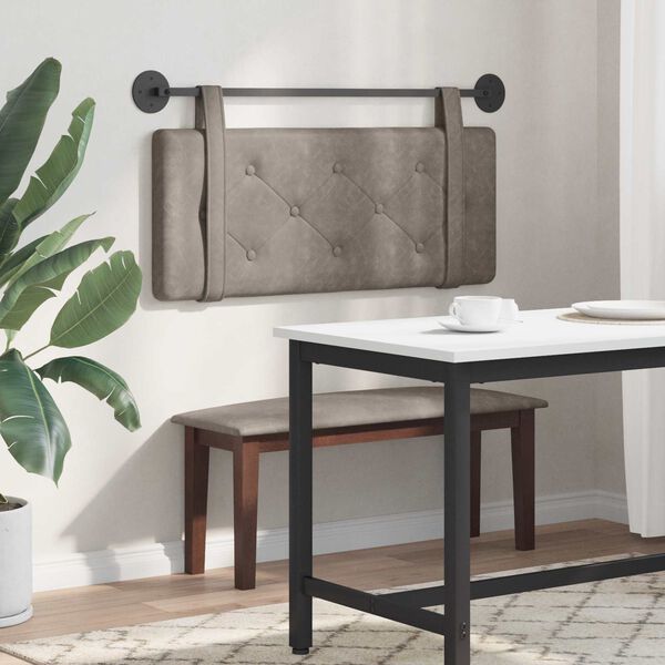 vidaXL Hengisk&aacute;li Vegghengt Gr&aacute;r 100 cm Forn PU