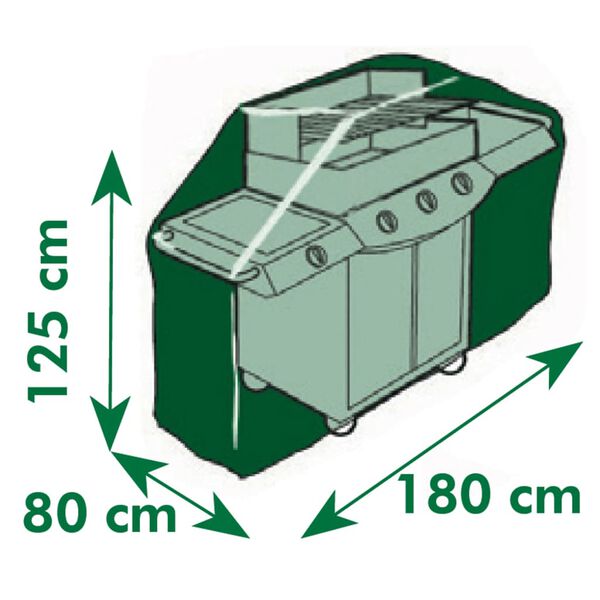 Nature Yfirbreiðsla fyrir Gasgrill 180x125x80 cm