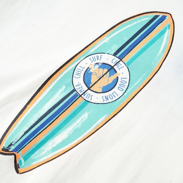 Barnabolur með Stuttum Ermum Drappaður 116