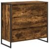 vidaXL Vi&eth;beinteyfla Reyk&eth;ar&ouml;kur 79 x 36 x 75.5 cm Samsettur vi&eth;ur
