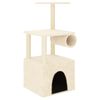 vidaXL Kattatr&eacute; me&eth; S&iacute;salkl&oacute;rustaurum Rj&oacute;mahv&iacute;tt 109,5cm
