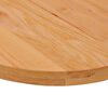 vidaXL Bor&eth;plata Lj&oacute;sbr&uacute;nt 100x50x4 cm Solid Wood Eik spor&ouml;skjulaga