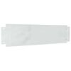 vidaXL Grasskantur 10 pcs Silfur 100 x 25 x 0,07 cm Galvaniserad st&aacute;l