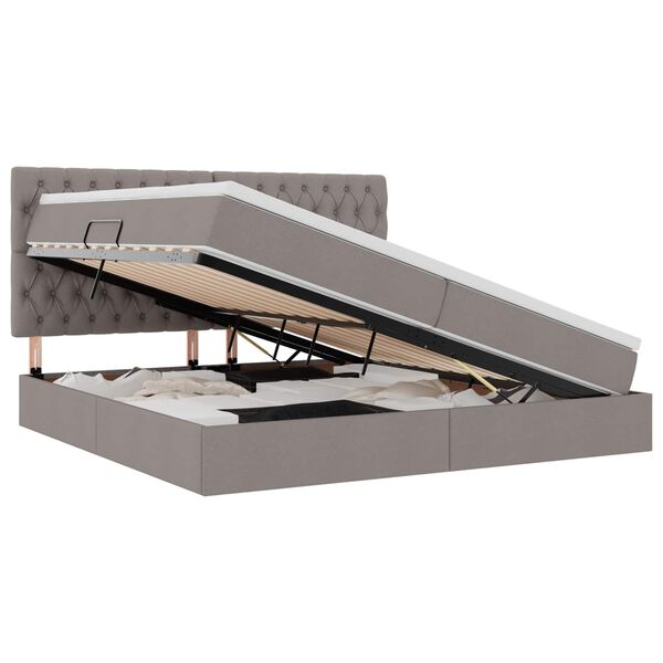 vidaXL R&uacute;m me&eth; geymslur&yacute;mi og d&yacute;nu M&oacute;gr&aacute;r 200 x 200 cm P&oacute;l&yacute;ester