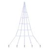 vidaXL LED j&oacute;latr&eacute; me&eth; jar&eth;sp&yacute;tum me&eth; 168 LED Bl&aacute;r 306 cm metal