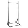 vidaXL Pull-Up r&oacute;lust&ouml;&eth; Svartur 100,5 x 102 x 234,5 cm Dufth&uacute;&eth;a&eth; st&aacute;l