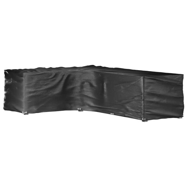 vidaXL L-laga Gar&eth;h&uacute;sgagnahl&iacute;far 2 stk 18 Augngler 220x285x80 cm