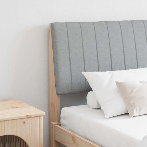 vidaXL B&oacute;lstru&eth; r&uacute;mgafl Lj&oacute;sgr&aacute;r 200 cm Solid furuhikk