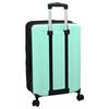 vidaXL Ferðataska með lás mint green 43 x 27 x 66 cm ABS Plast