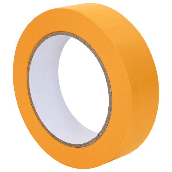 vidaXL M&aacute;lara Maskeringar T&Yacute;PUR 50 pcs Gulur 25mm x 50m Papp&iacute;r