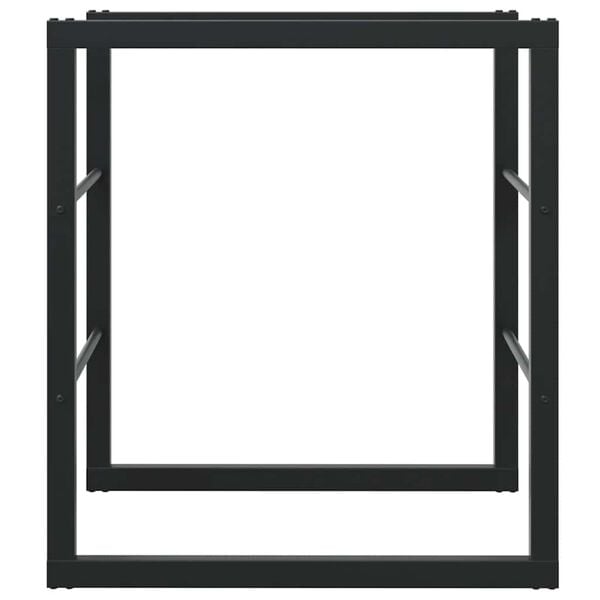 vidaXL Eldivi&eth;argrind Svartur 55x30x61 cm St&aacute;l