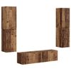vidaXL Sj&oacute;nvarpssk&aacute;pasett 6 pcs Gamall vi&eth;ur Samsettur vi&eth;ur