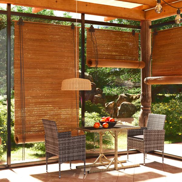 vidaXL 3 Parta Gar&eth;bor&eth;stofusett Gr&aacute;tt