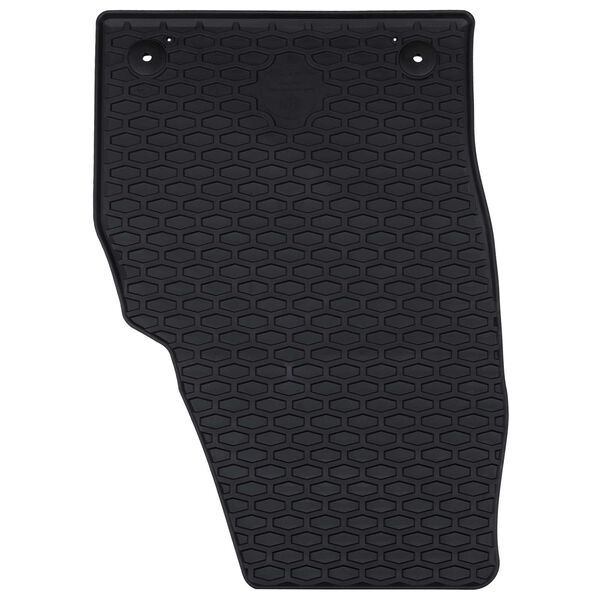 vidaXL B&iacute;lafutterm 4 pcs Svartur Hentar fyrir VW POLO 2021- G&uacute;mm&iacute;