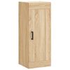 vidaXL Vegghengdur Sk&aacute;pur Sonoma Eik 34,5x34x90 cm Samsettur Vi&eth;ur