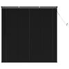 vidaXL Venes&iacute;skur blindur Svart 150 x 150 cm PVC
